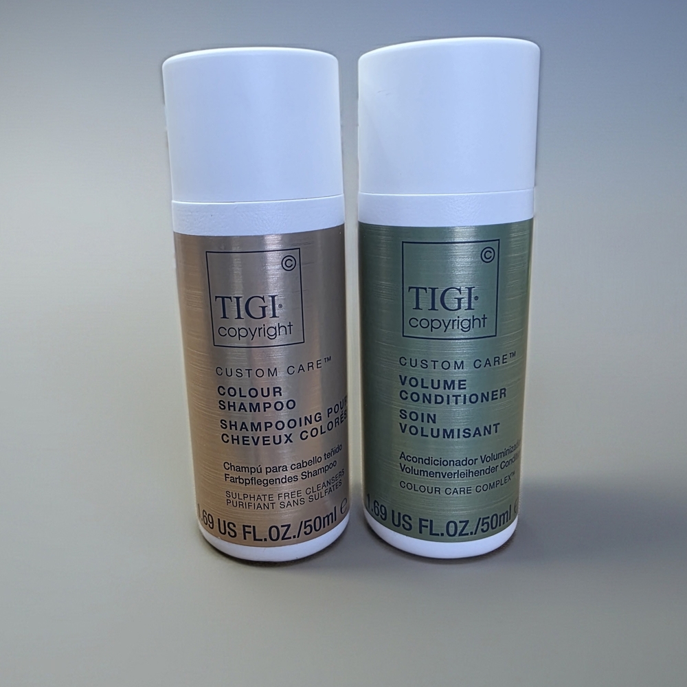 TIGI Care Colour Shampoo and Volume Conditioner - Travel Size
